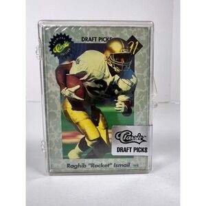 Vintage Football Cards Classic Draft Picks Raghib Rocket Ismai Limited‎ Edition